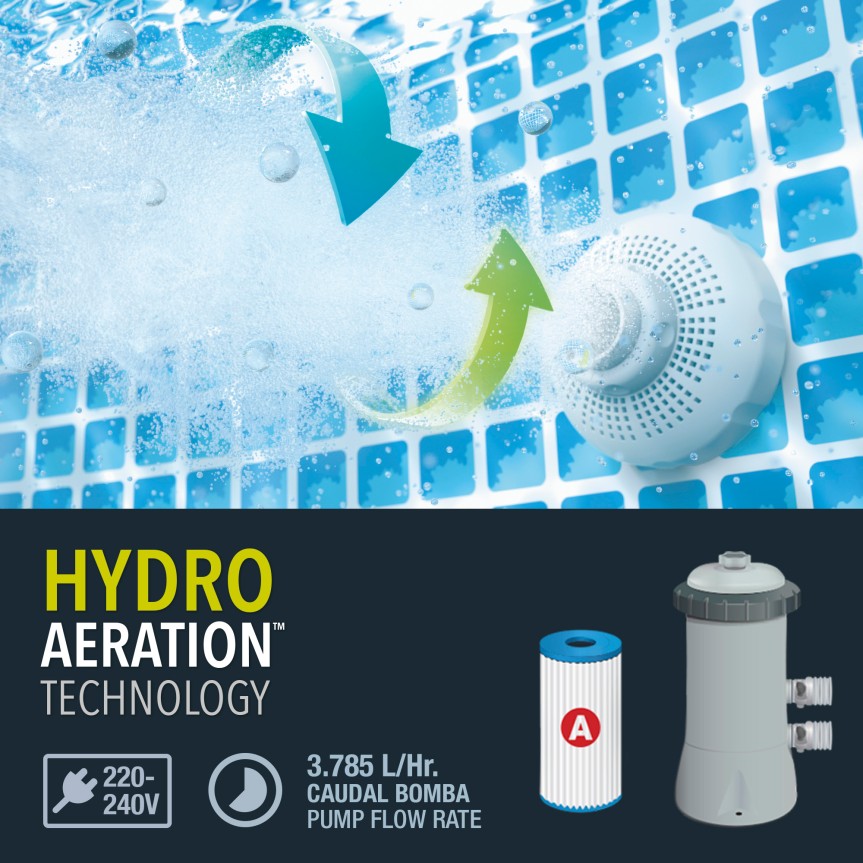 PISCINA DESMONTABLE 4 METROS - Imagen 3